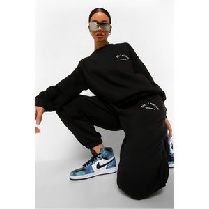 NEW Sporty Ath-leisure Plush Sweatpants